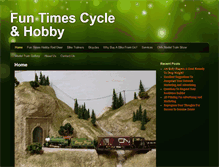 Tablet Screenshot of funtimeshobbyandcycle.com